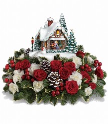 Thomas Kinkade's A Kiss For Santa - $20 OFF Flower Power, Florist Davenport FL